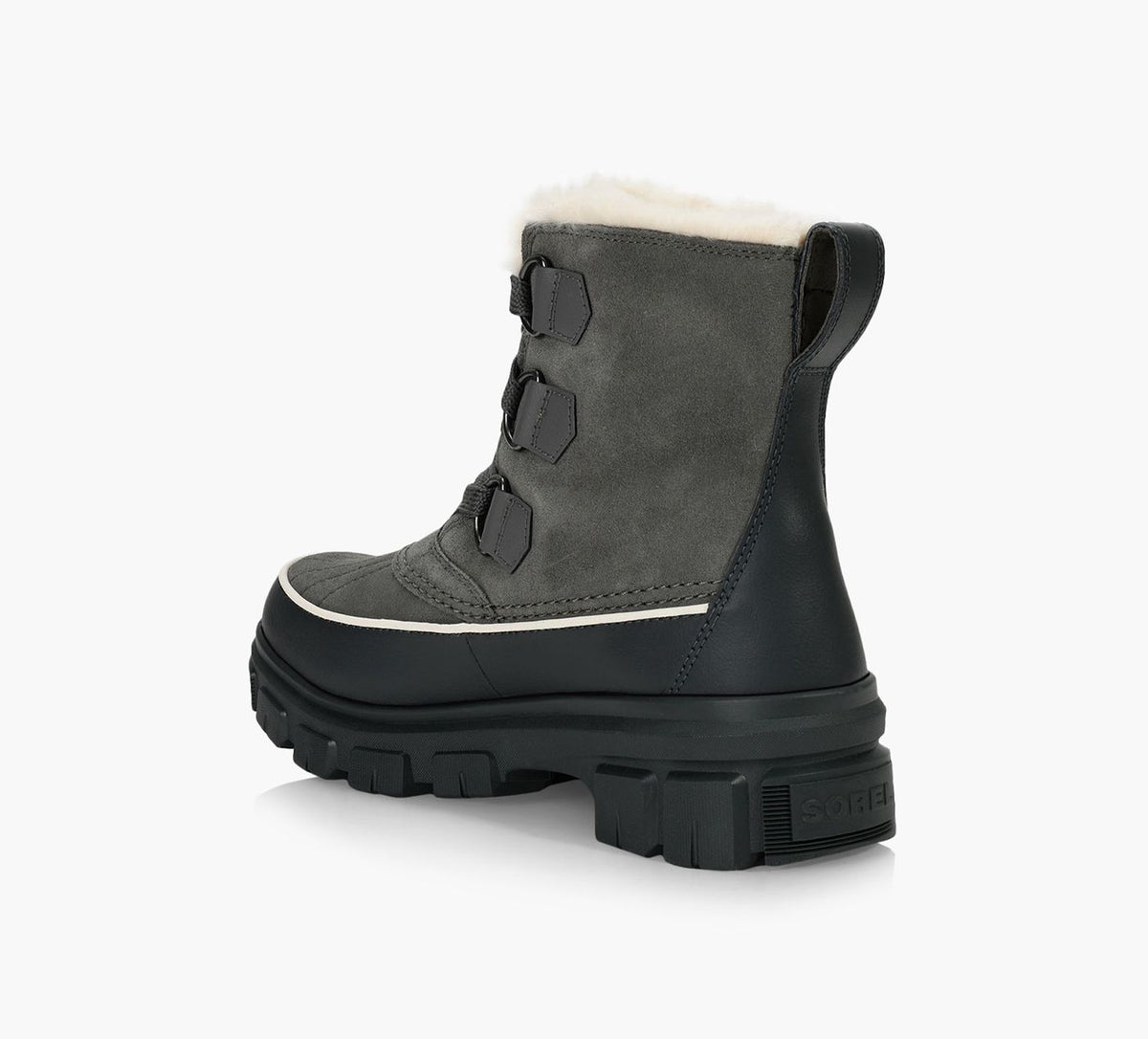 SOREL BOTTEIMPERMABLETIVOLIV en GRIS vue 3
