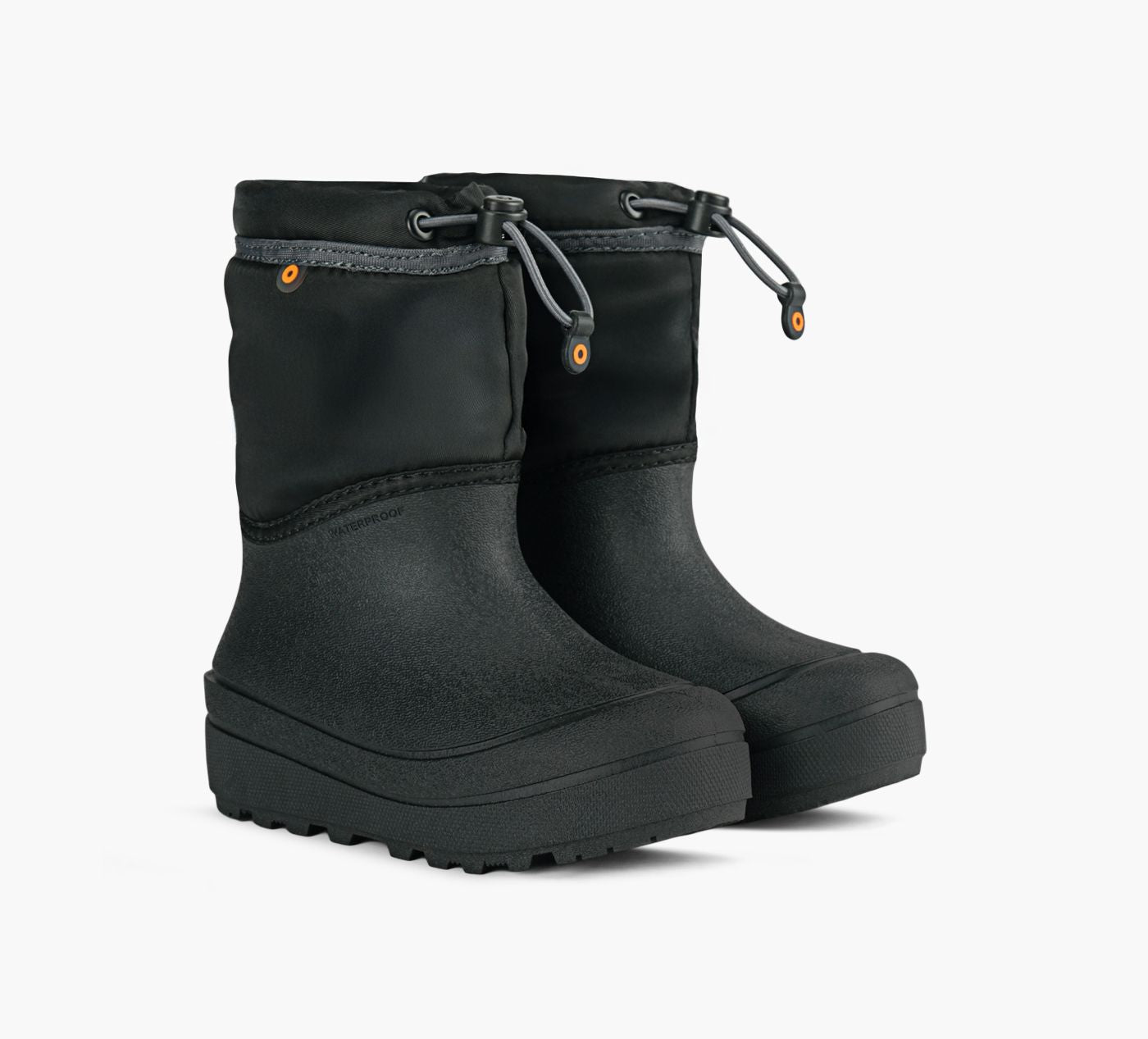 BOGS BOTTECOQUILLEDENEIGESOLIDE en NOIR vue 2