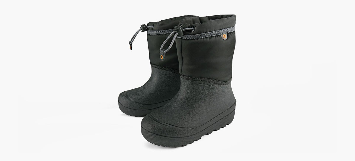BOGS BOTTECOQUILLEDENEIGESOLIDE en NOIR vue 4
