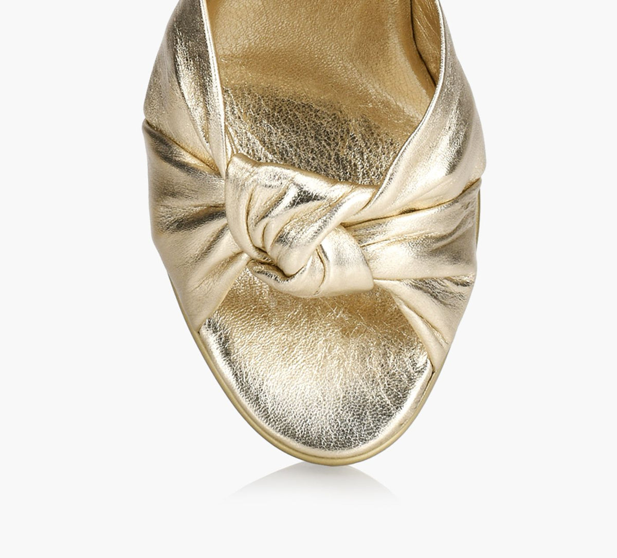 BROWNS WILDERWEDGESANDAL in GOLD view 1c