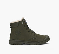 PALLADIUM SP20CUFFLEATHERWPWL in KHAKI