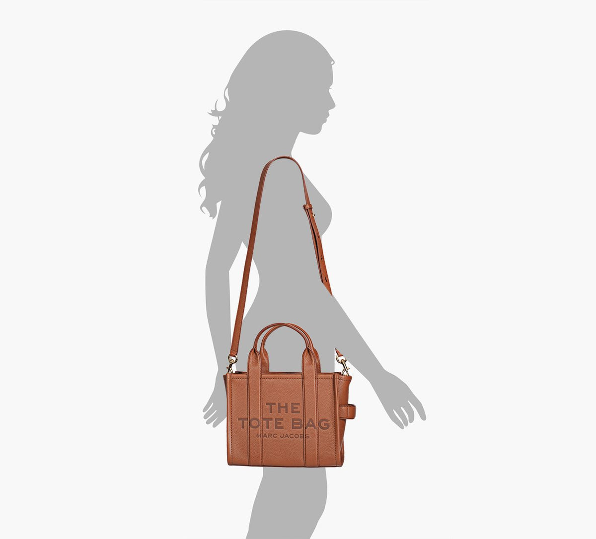 MARC JACOBS THESMALLTOTELEATHER in TAN view 4