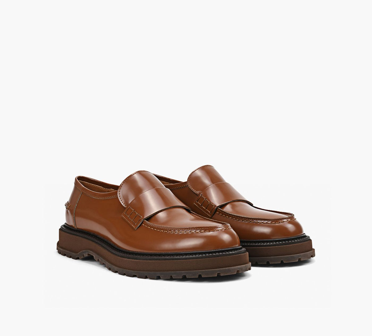 BUTTERO LUCCA in TAN view 2