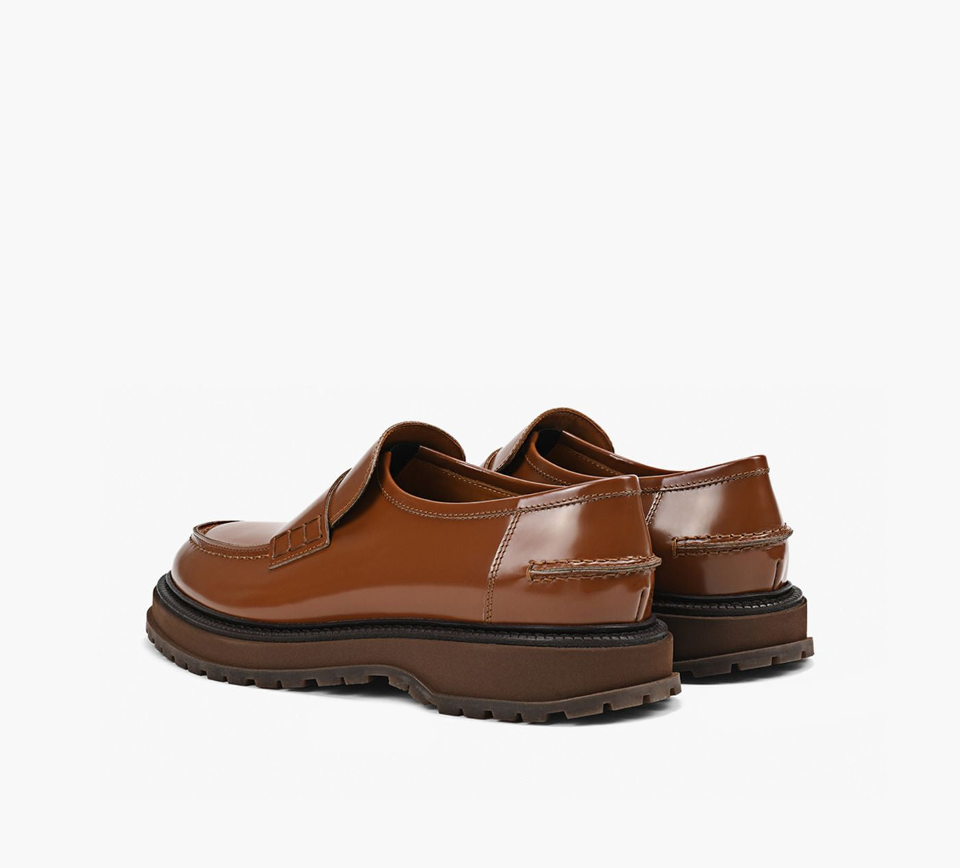 BUTTERO LUCCA in TAN view 3