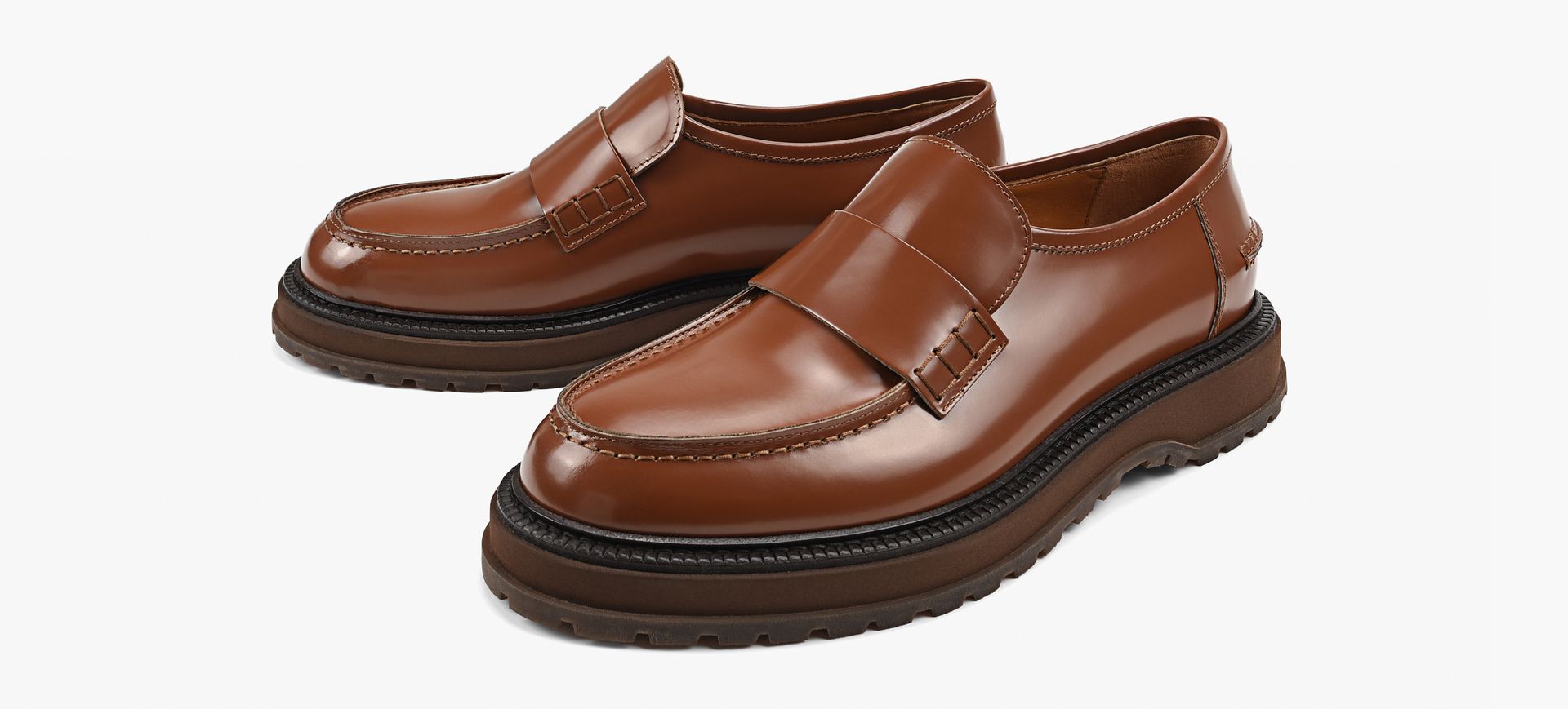BUTTERO LUCCA in TAN view 4