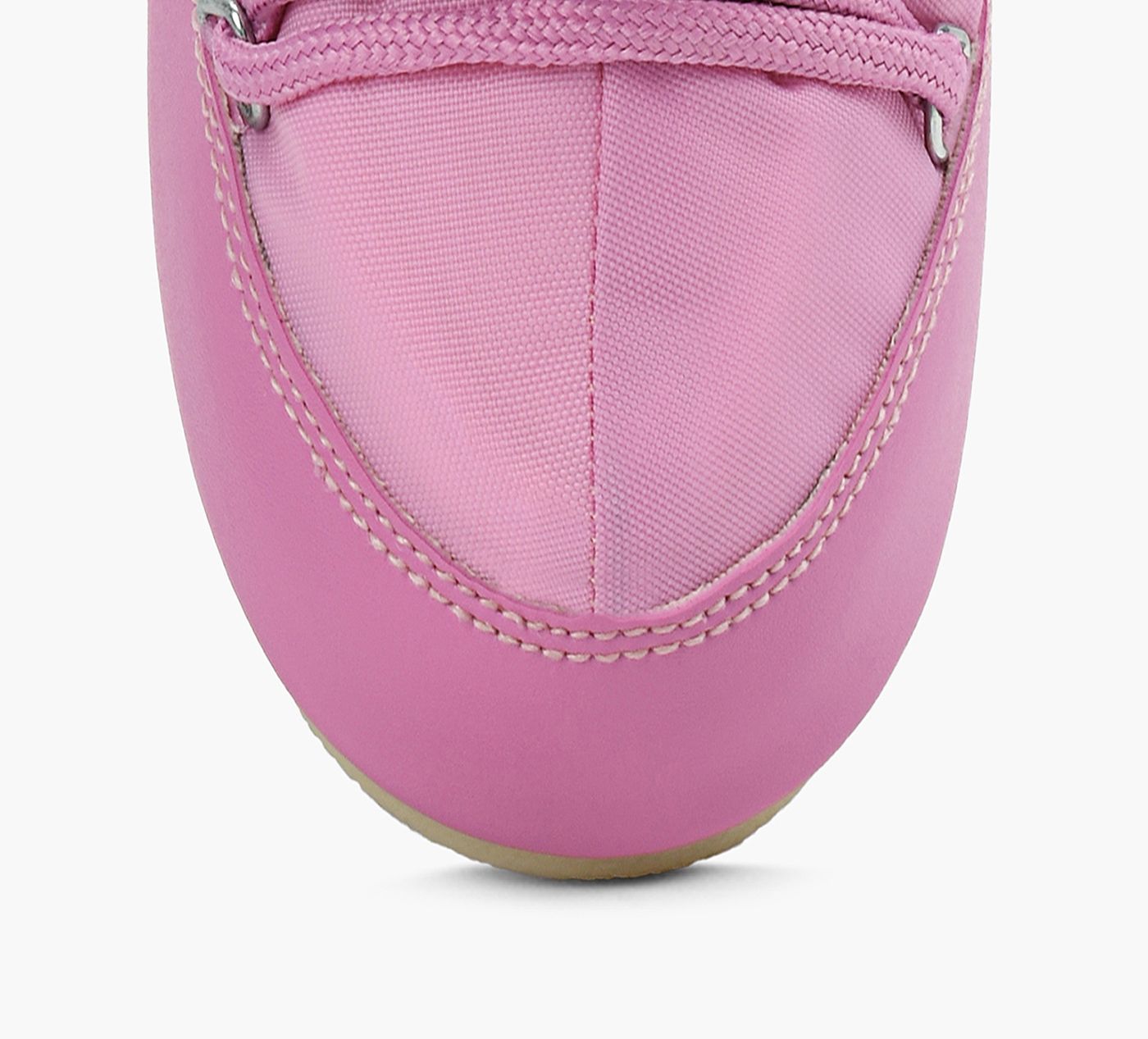 MOON BOOT BOTTEICONMINIENNYLON en ROSE PALE vue 1c
