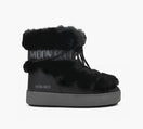 MOON BOOT LTRACKFAUXFUR in BLACK