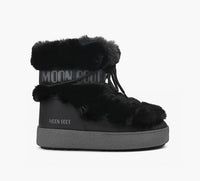 MOON BOOT LTRACKFAUXFUR in BLACK