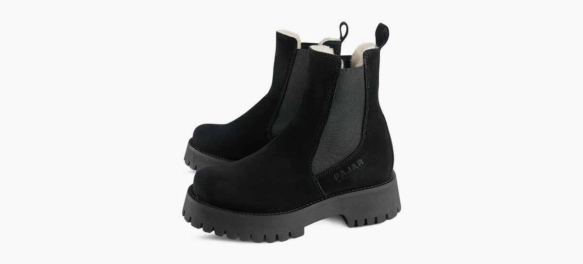 PAJAR MARASUEDEHERITAGEPULLONBOOT in BLACK view 4