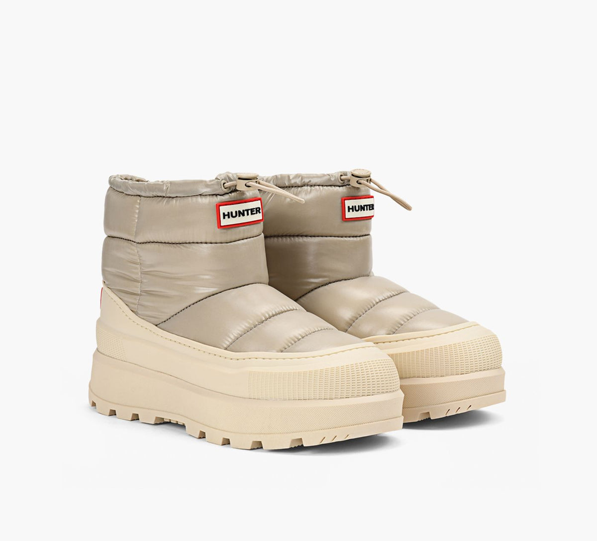 HUNTER BOTTINEAMBLE en TAUPE vue 2