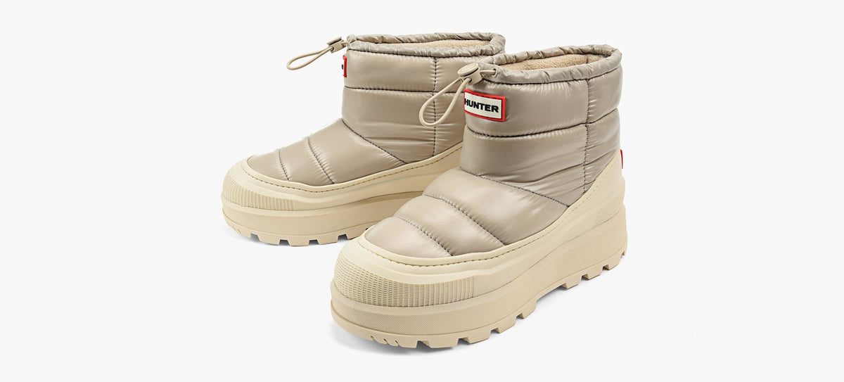 HUNTER BOTTINEAMBLE en TAUPE vue 4