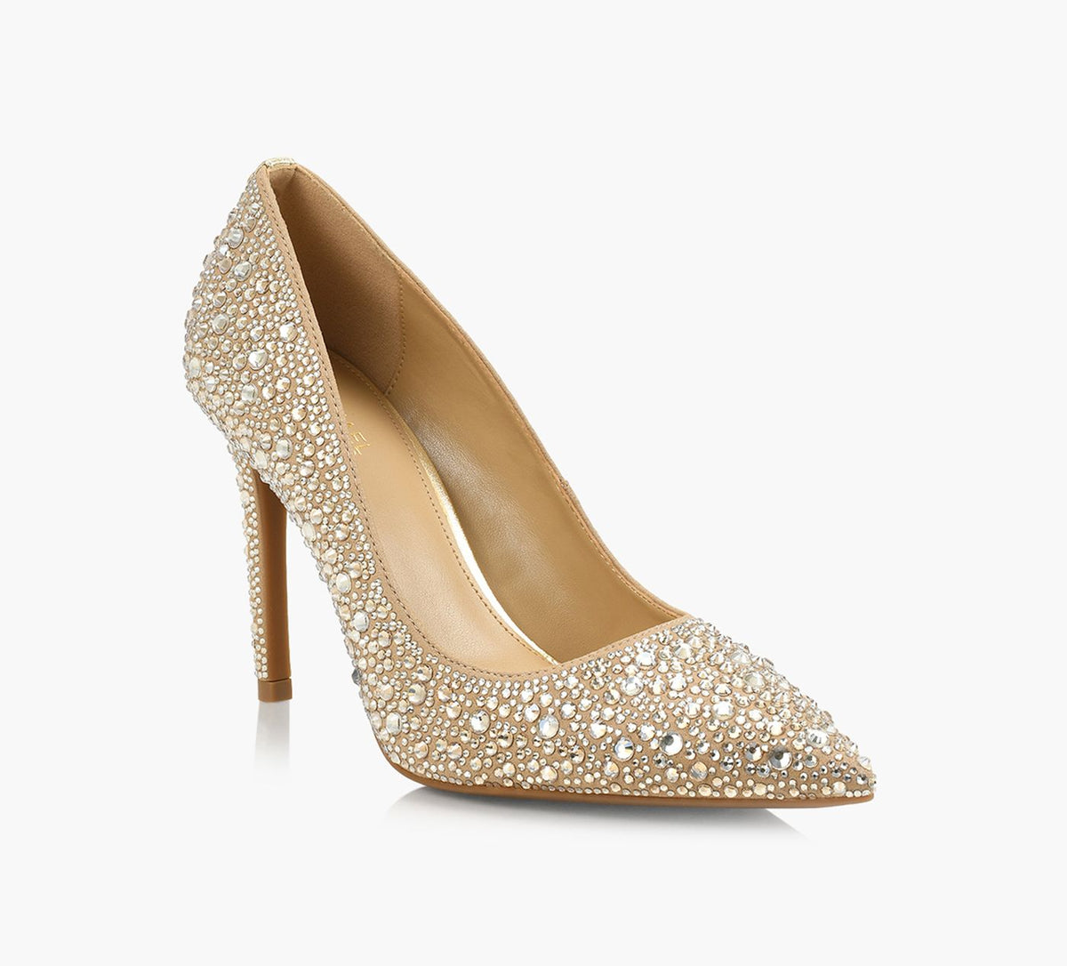 MICHAEL KORS ALINAFLEXHIGHPUMP in GOLD view 2