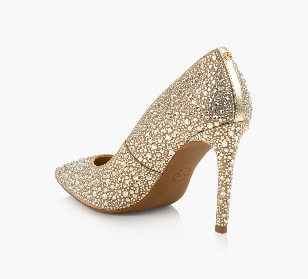 MICHAEL KORS ALINAFLEXHIGHPUMP in GOLD view 3