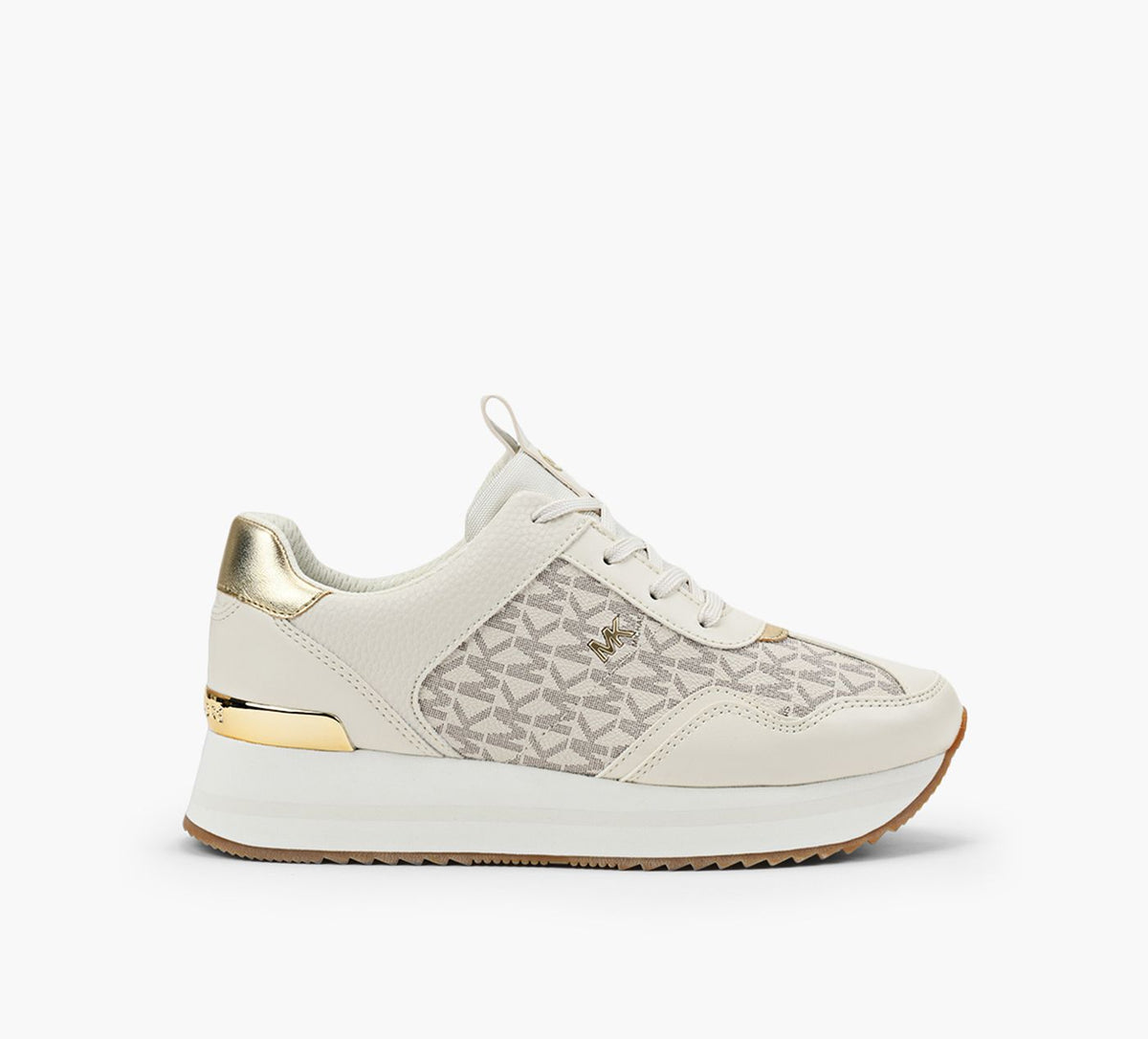 MICHAEL KORS BASKETRAINA en TAUPE