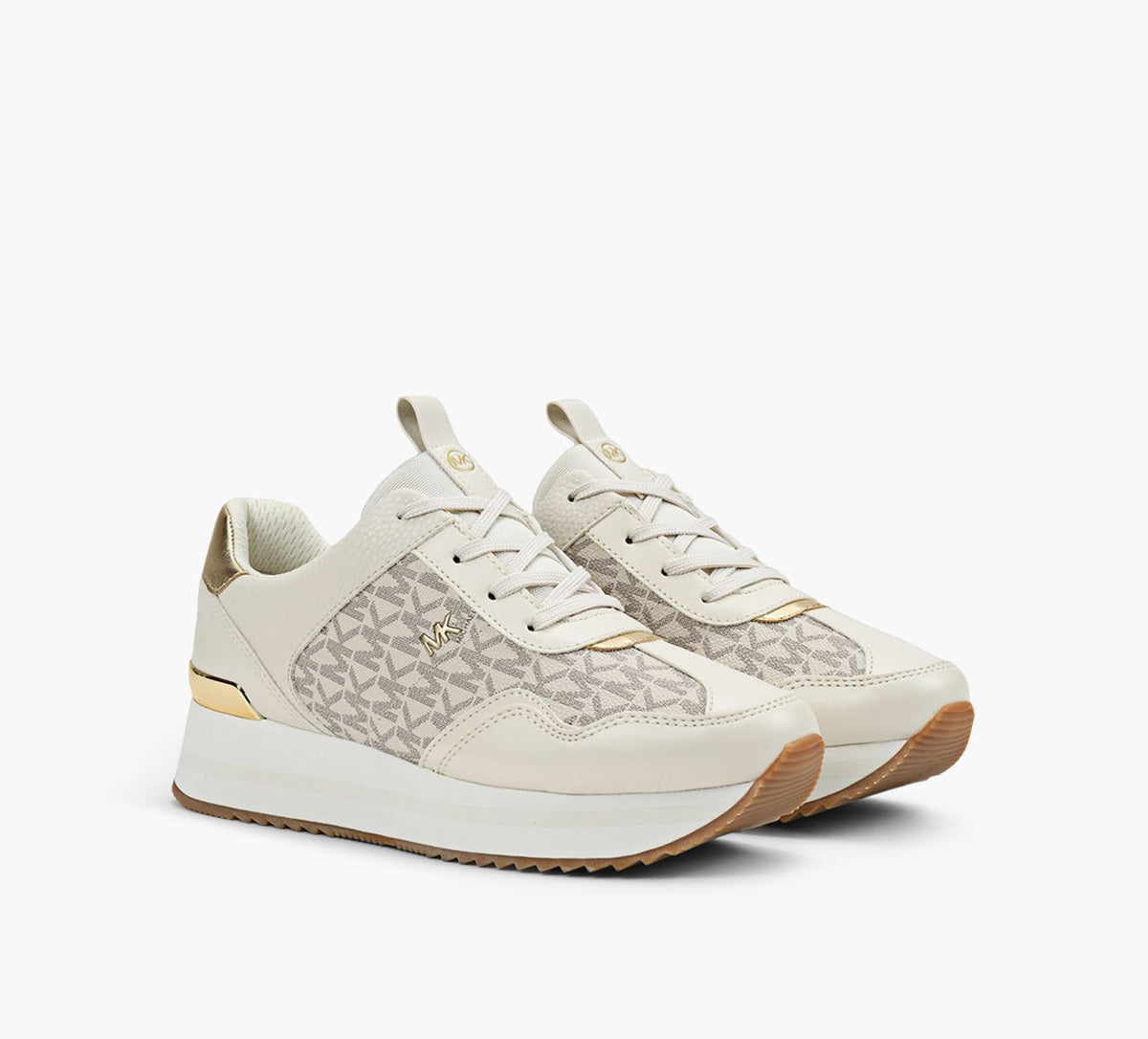 MICHAEL KORS BASKETRAINA en TAUPE vue 2
