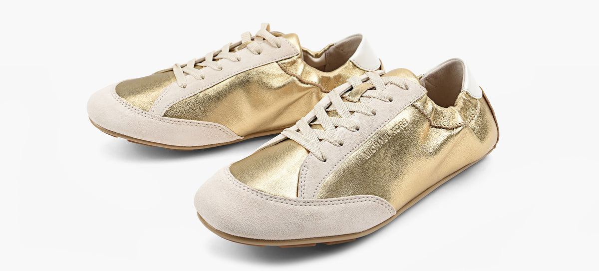 MICHAEL KORS SUSIETRAINER in GOLD view 4