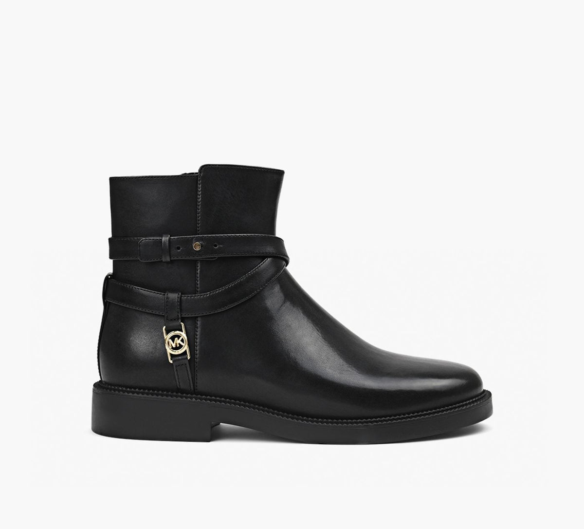 MICHAEL KORS ABIGAILFLATBOOTIE in BLACK