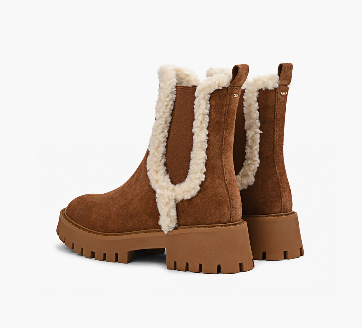 MICHAEL KORS ASHERFLATBOOTIE in TAN view 3