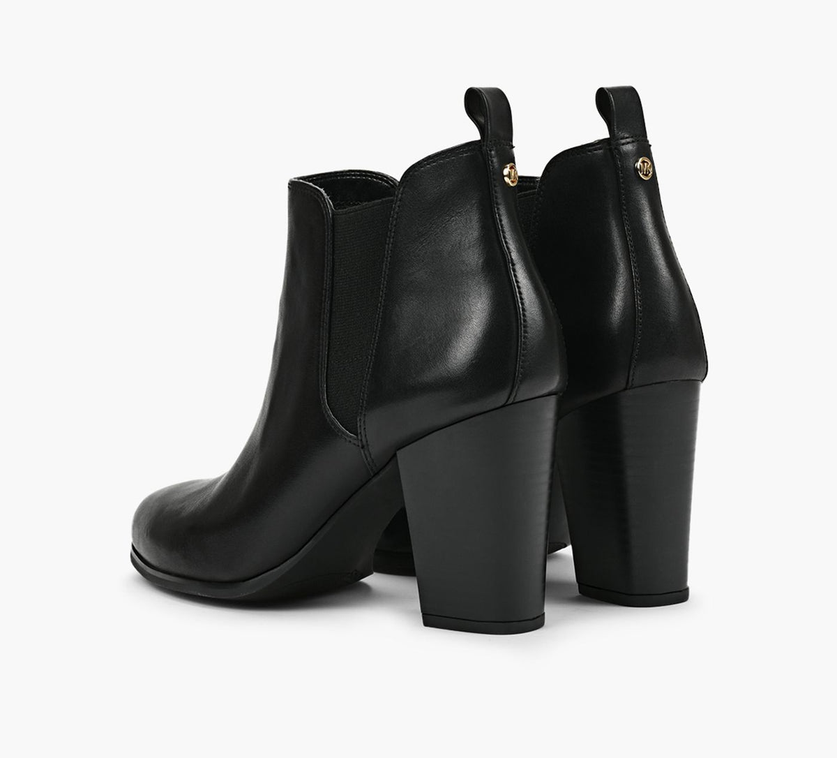 MICHAEL KORS EVALINEHEELEDBOOTIE in BLACK view 3