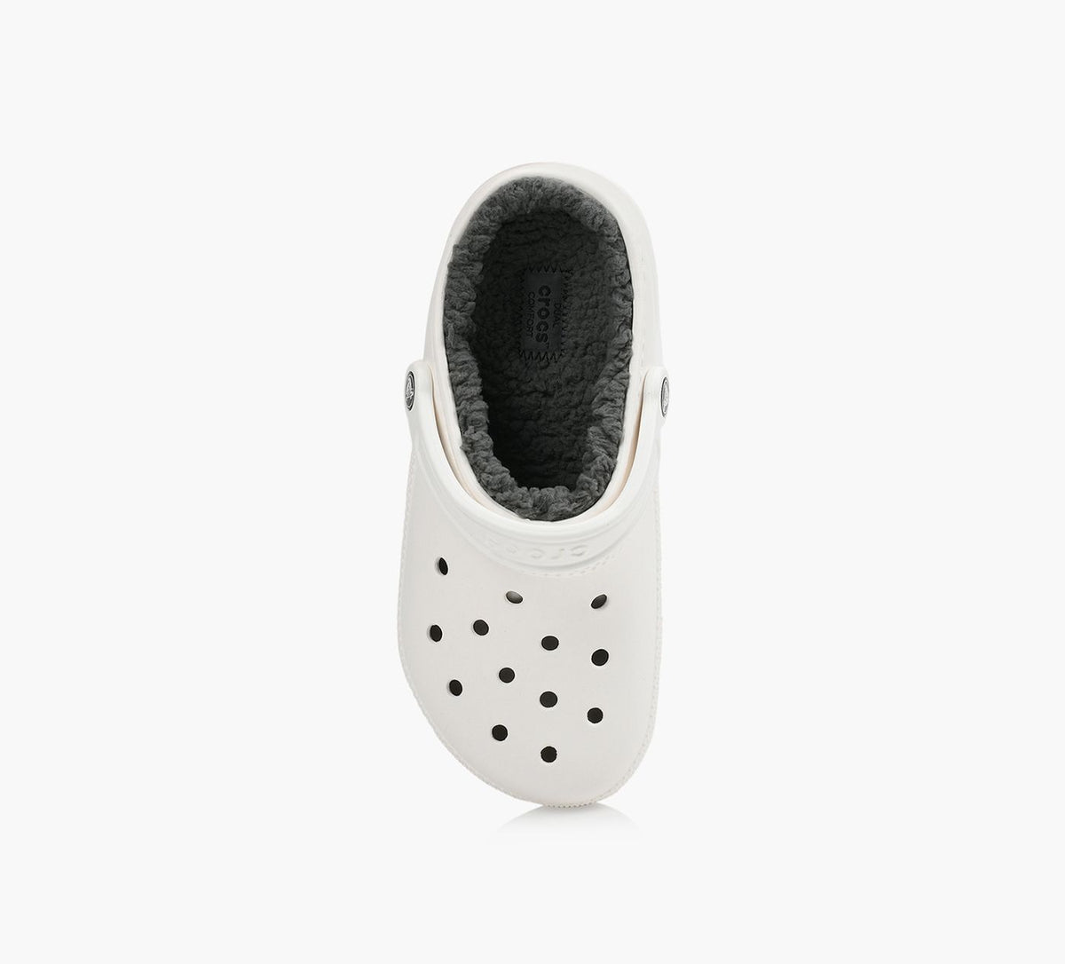 CROCS CLASSICLINEDCLOG in WHITE view 1c
