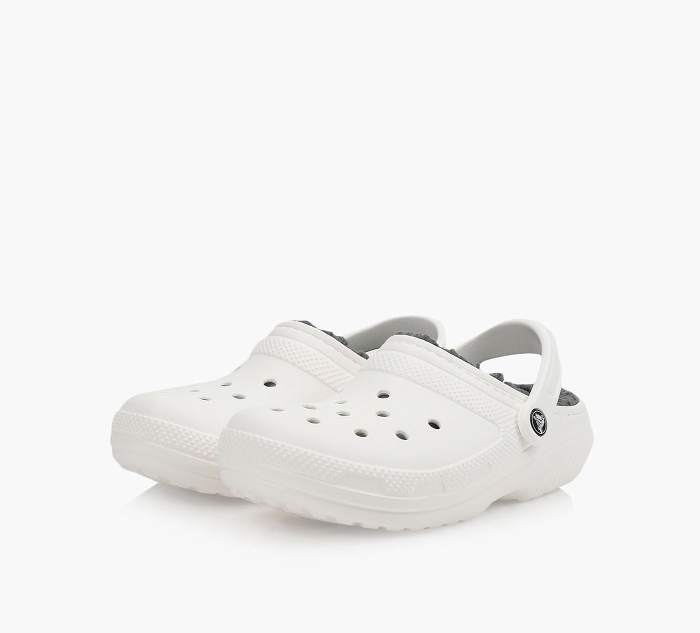 CROCS SABOTSCLASSIQUESDOUBLS en BLANC vue 8