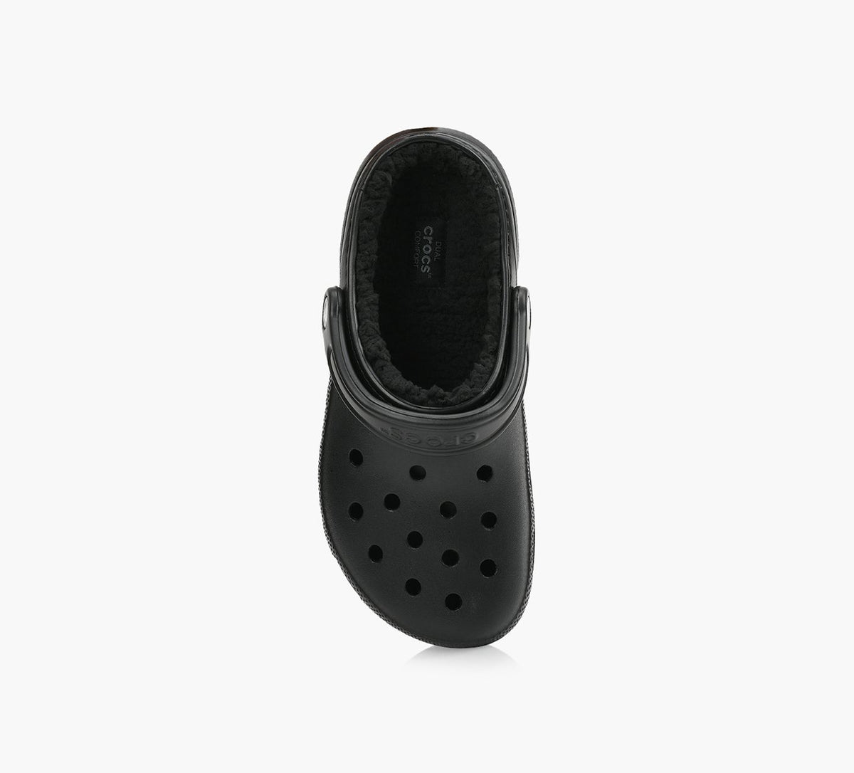 CROCS CLASSICLINEDCLOG in BLACK view 1c