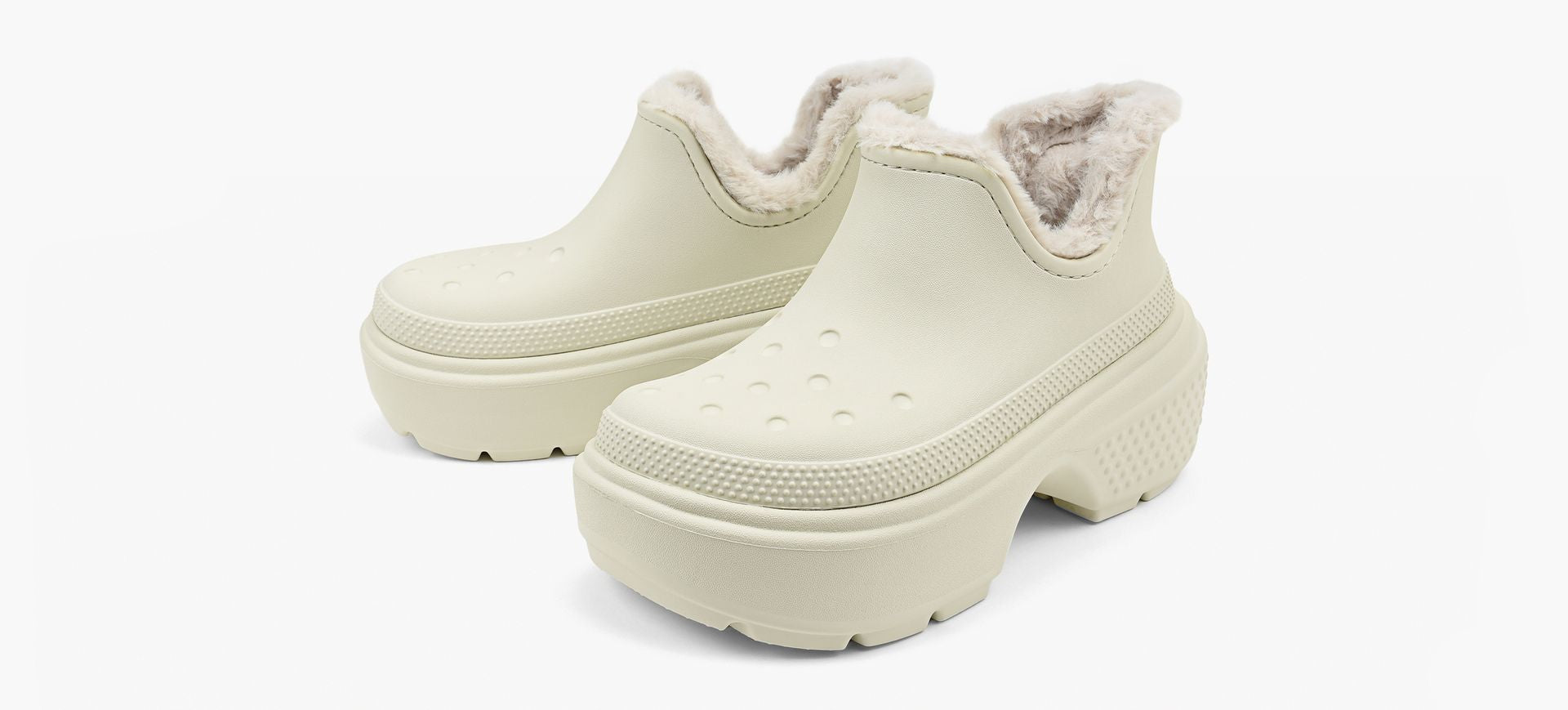 CROCS en BLANC vue 4