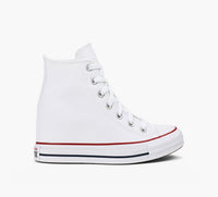 CONVERSE CHUCKTAYLORALLSTARCLASSICWEDGEPLATFORM in WHITE