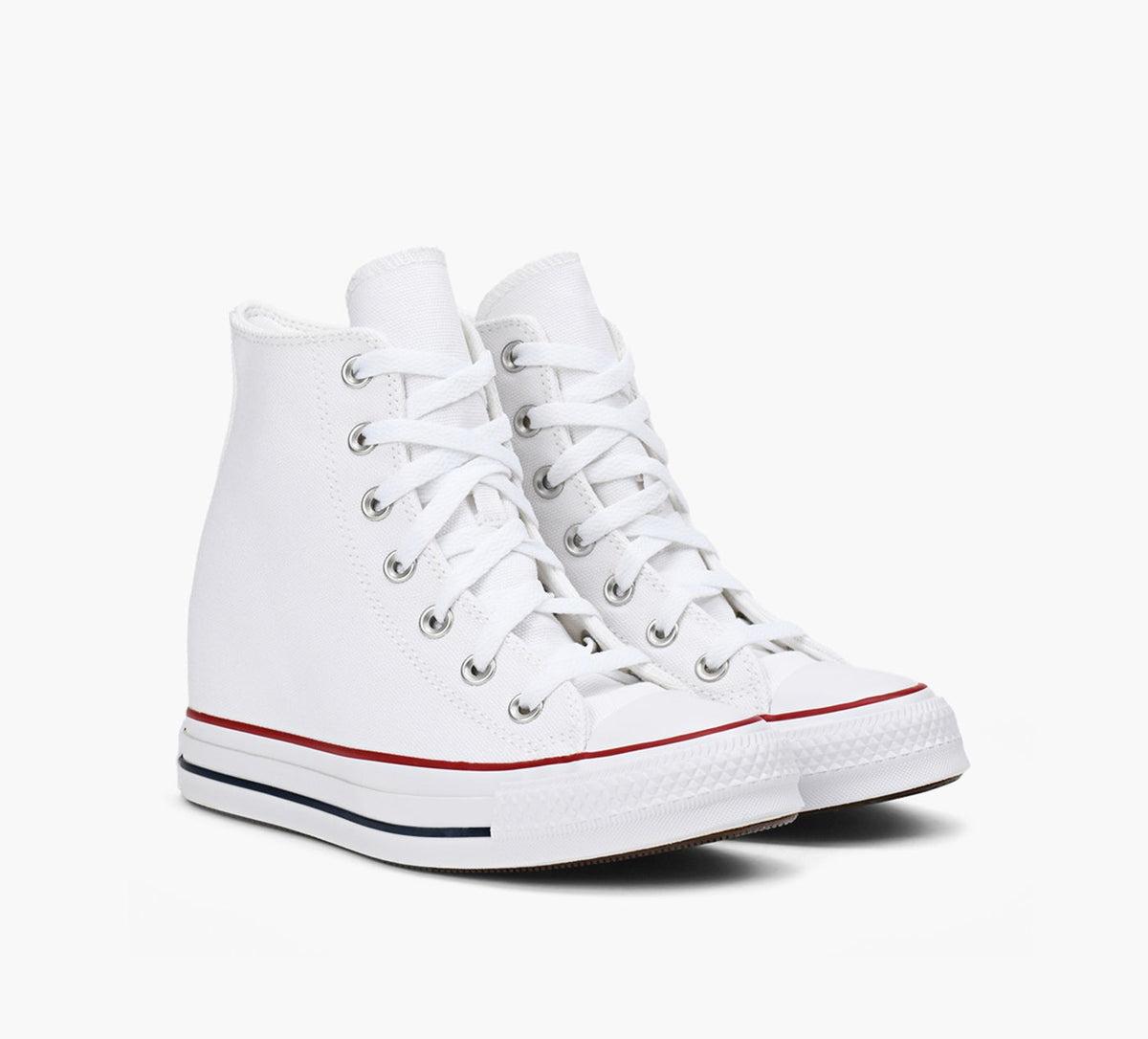 CONVERSE CHUCKTAYLORALLSTARCLASSICWEDGEPLATFORM in WHITE view 2