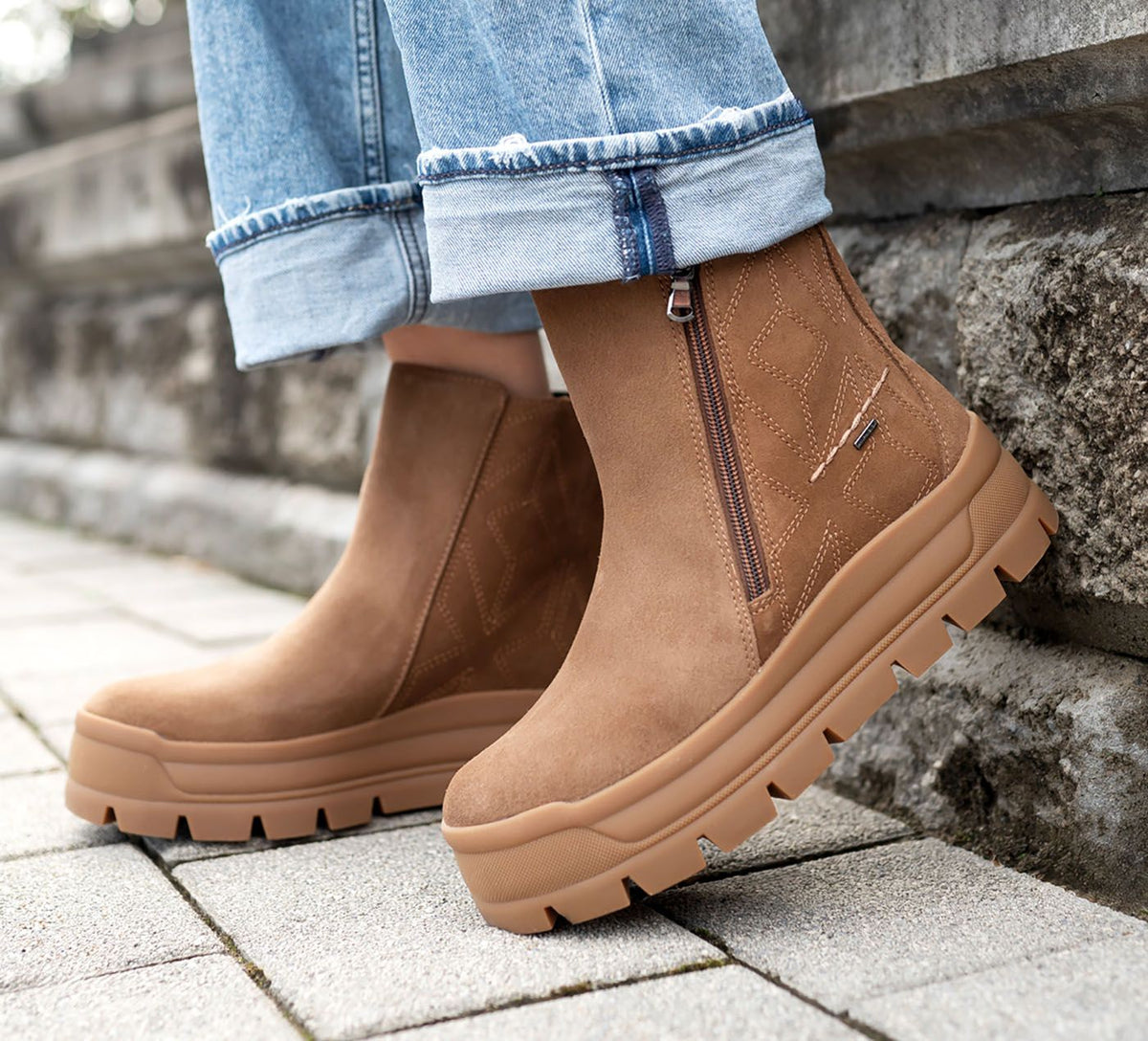 GEOX DSPHERICA in TAN view 7
