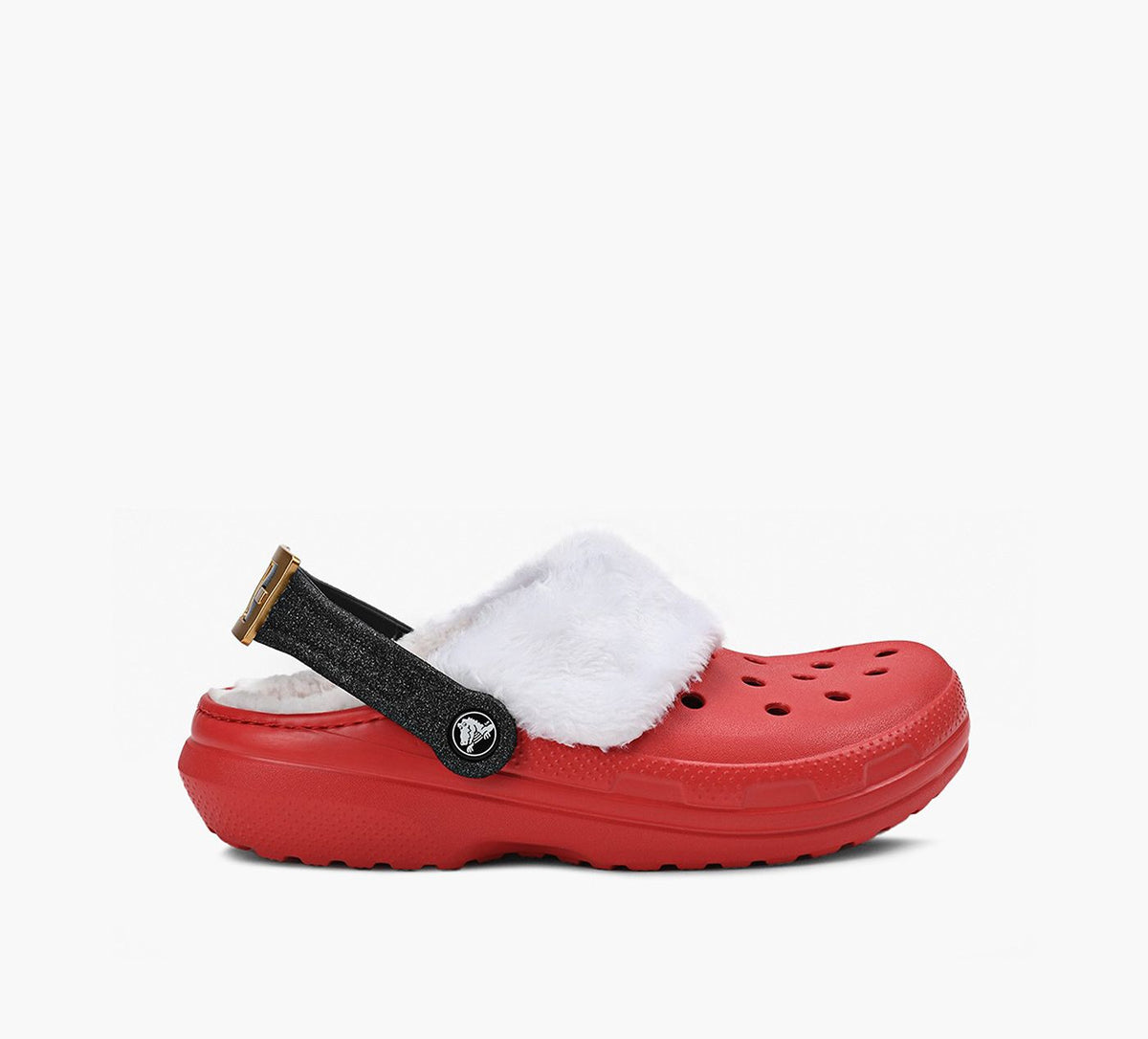 CROCS SABOTSCLASSIQUESDOUBLSSANTA en ROUGE