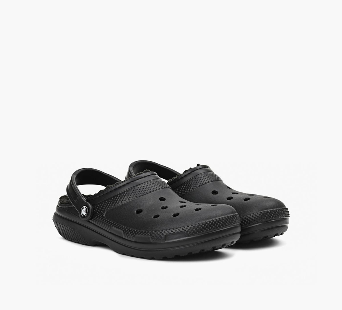 CROCS CLASSICLINEDCLOG in BLACK view 2