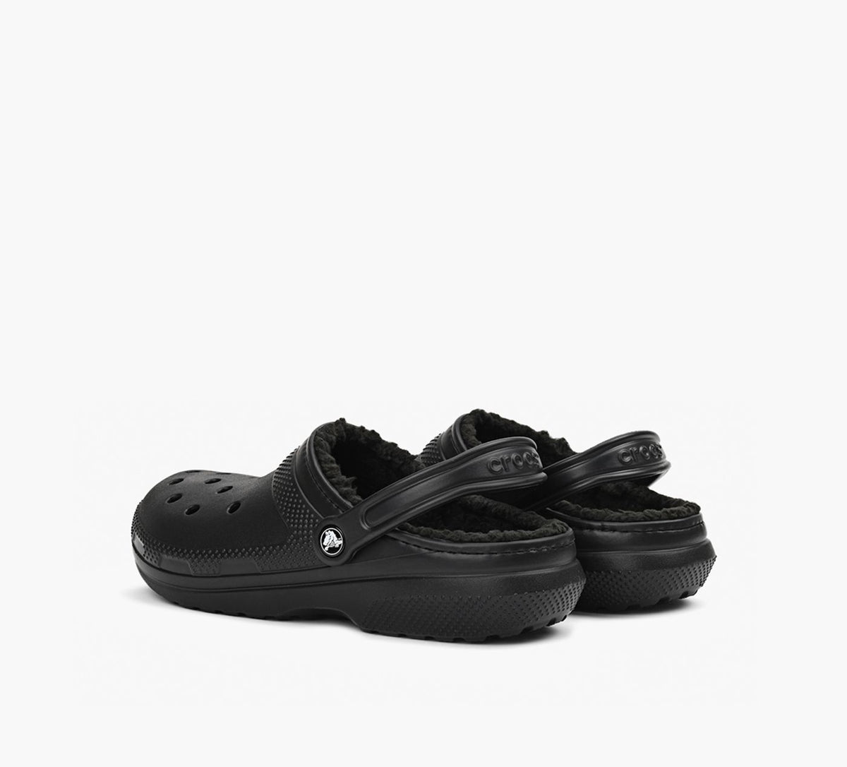 CROCS CLASSICLINEDCLOG in BLACK view 3