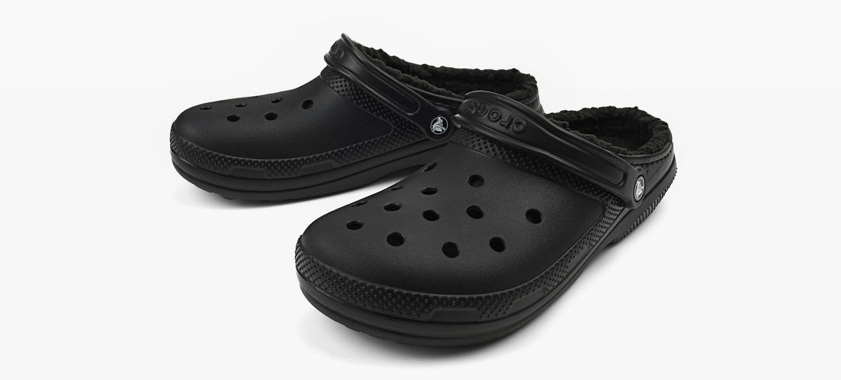 CROCS CLASSICLINEDCLOG in BLACK view 4