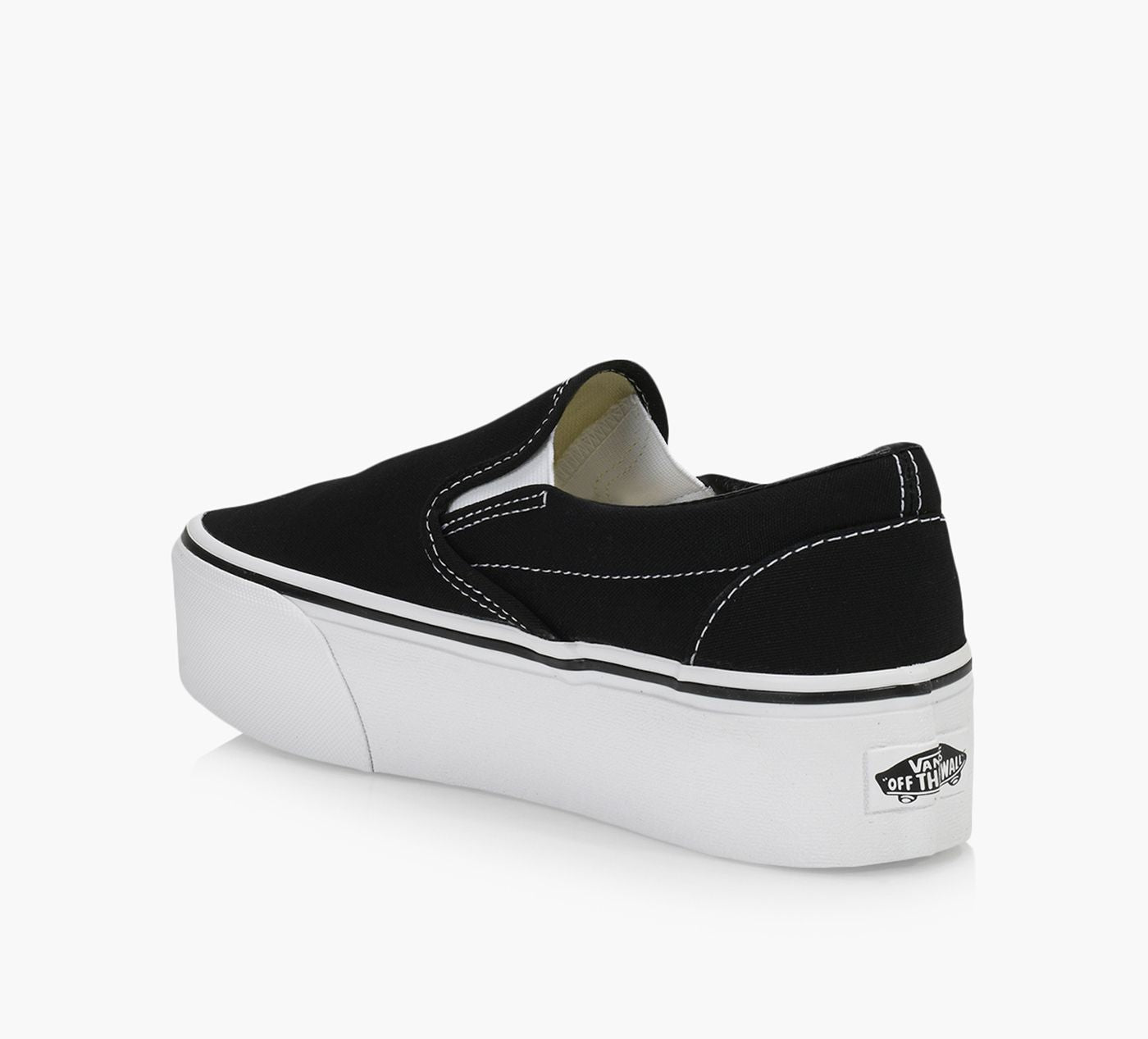 VANS BASKETCLASSICENFILERSTACKFORM en NOIR vue 3