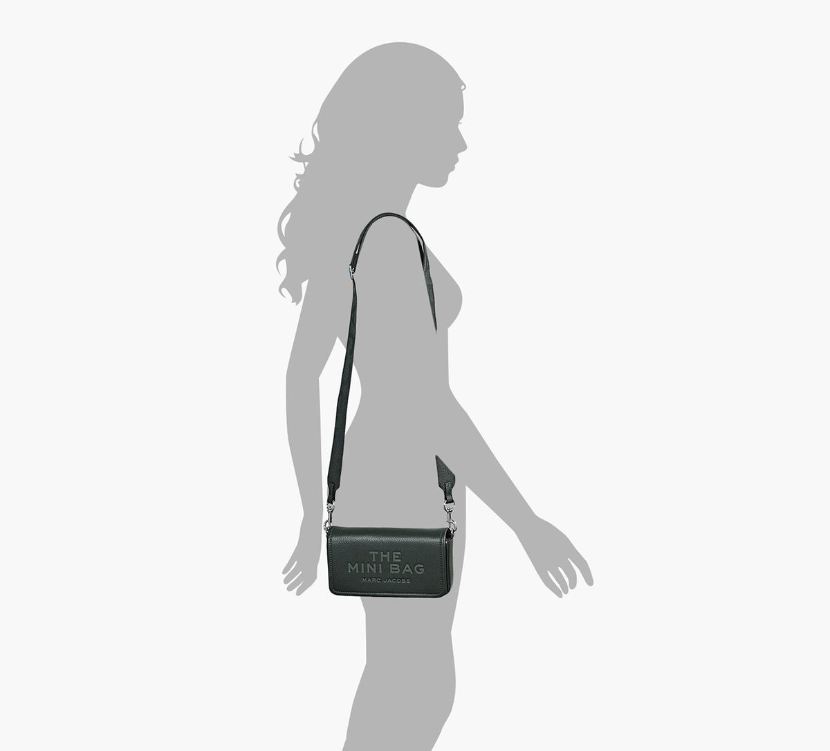 MARC JACOBS POCHETTETHEMINISACK en VERT vue 2