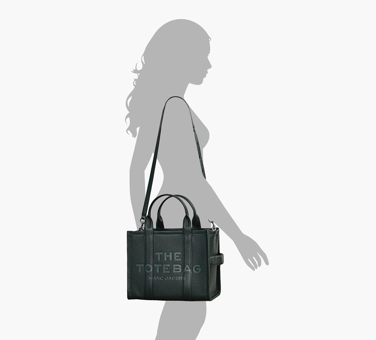 MARC JACOBS FOURRETOUTTHEMEDIUMTOTE en VERT vue 2