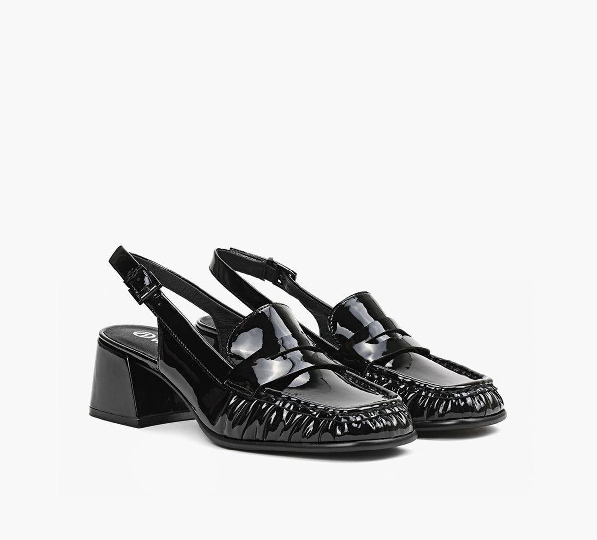WISHBONE RAESLINGBACKLOAFER in BLACK view 2
