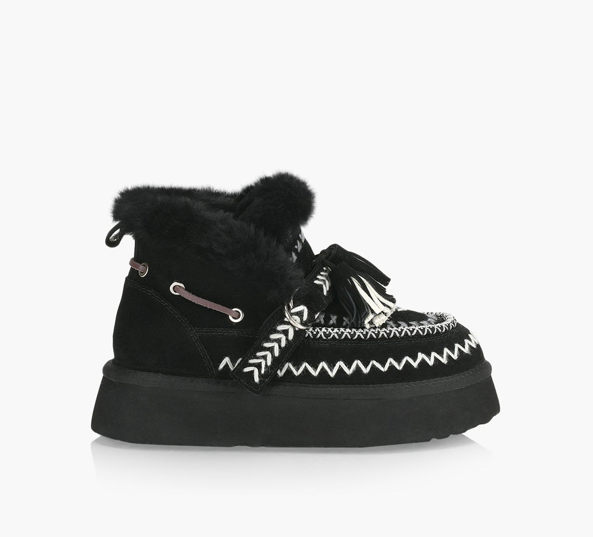 B2 TWINPEAKSBOOTIE in BLACK