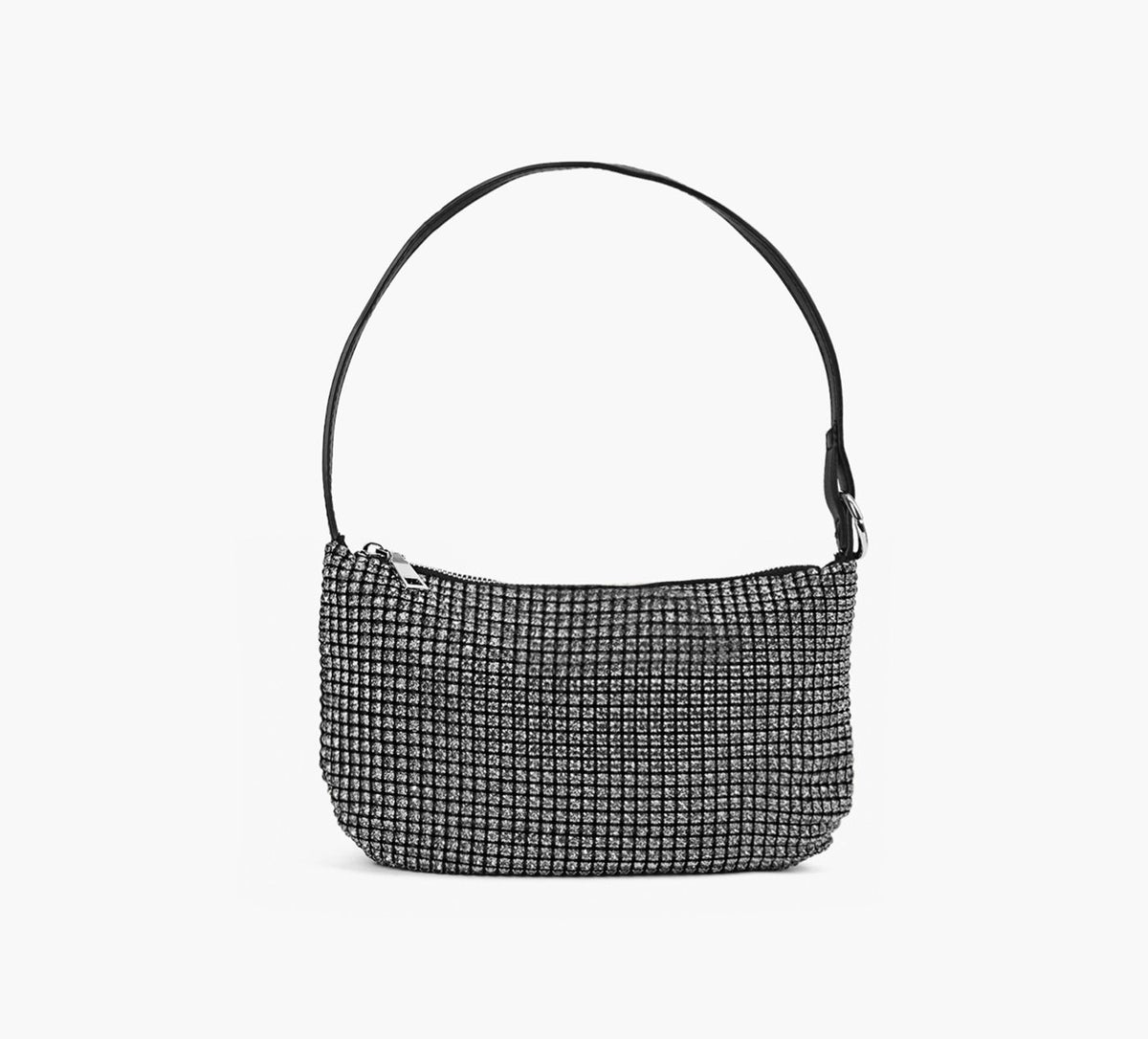 MIMOSA AMETRINESHOULDERBAG in SILVER