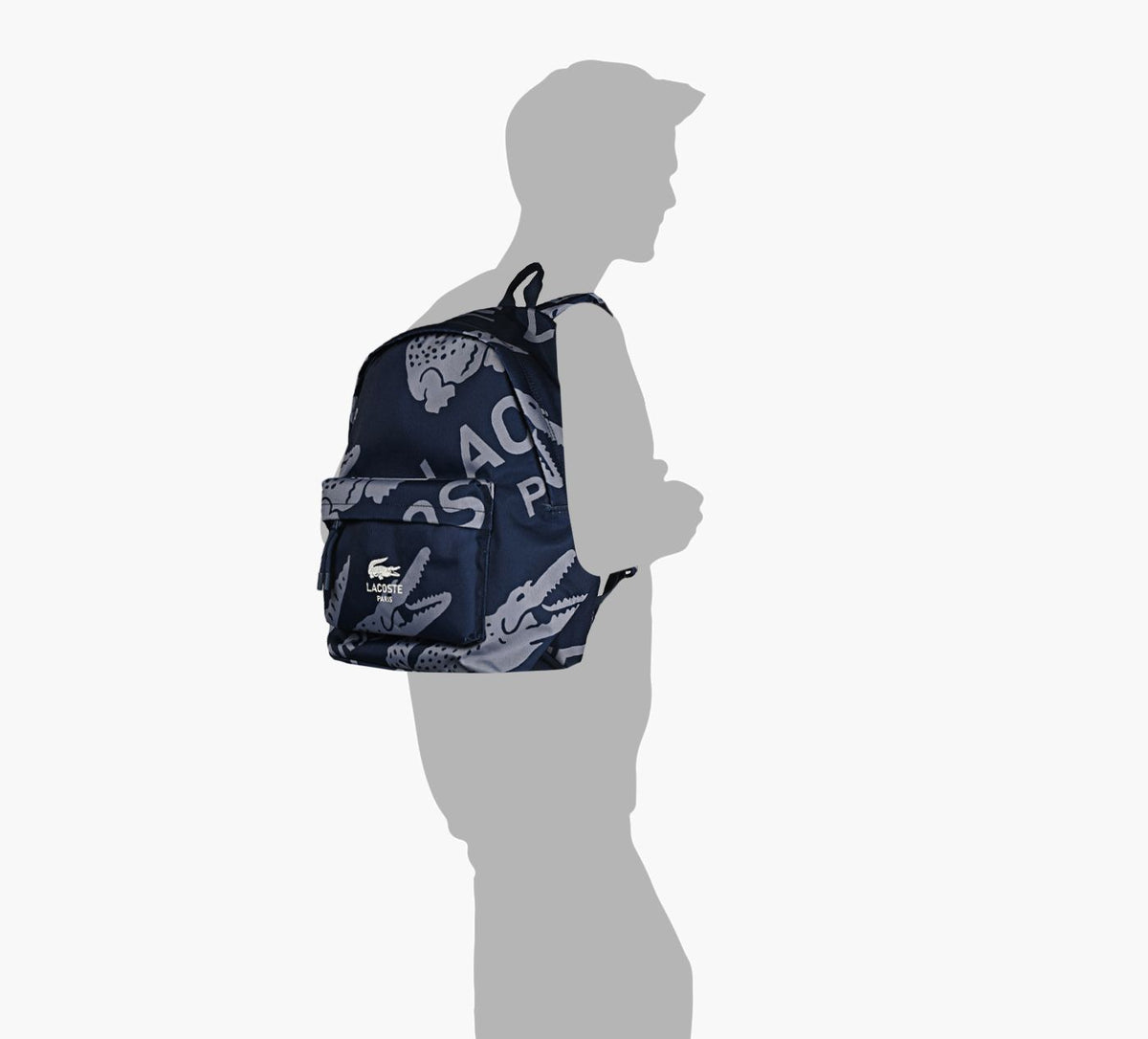 LACOSTE BACKPACKNEOCROC in BLUE view 2