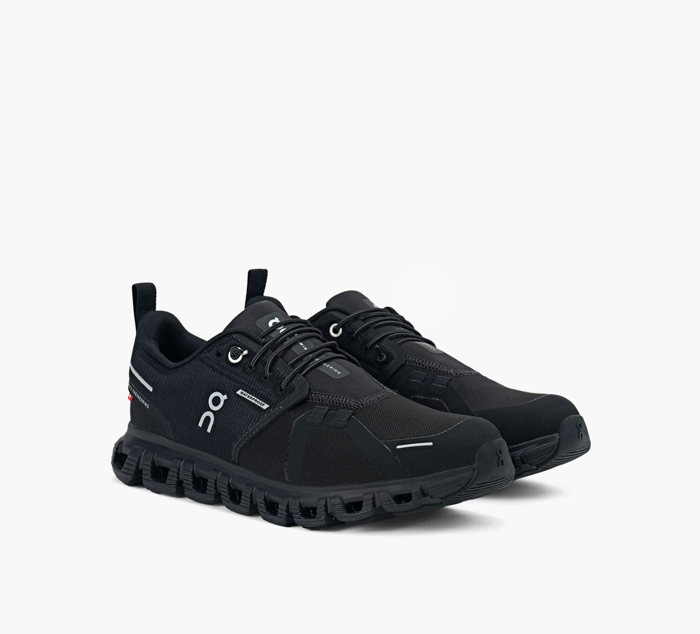 ON CLOUD6WATERPROOF in BLACK view 2