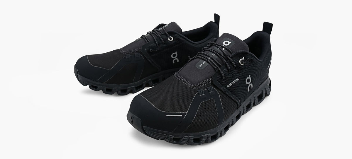 ON CLOUD6WATERPROOF in BLACK view 4