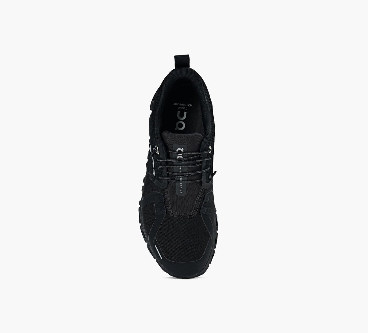 ON CLOUD6WATERPROOF in BLACK view 1c