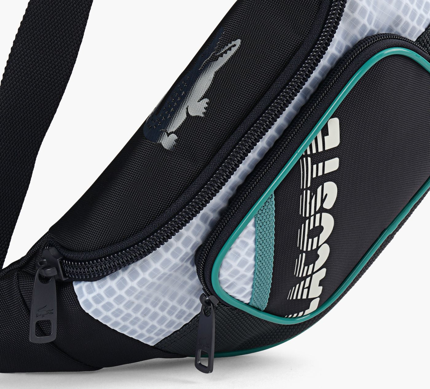 LACOSTE BELTBAGBREWEN in BLACK view 3