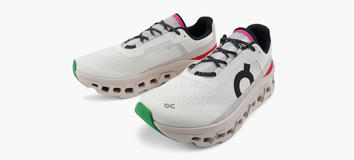 ON CLOUDMONSTER in WHITE view 4