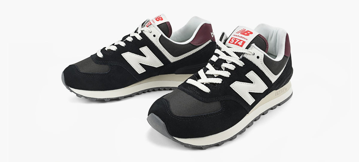 NEW BALANCE 574 en NOIR vue 4