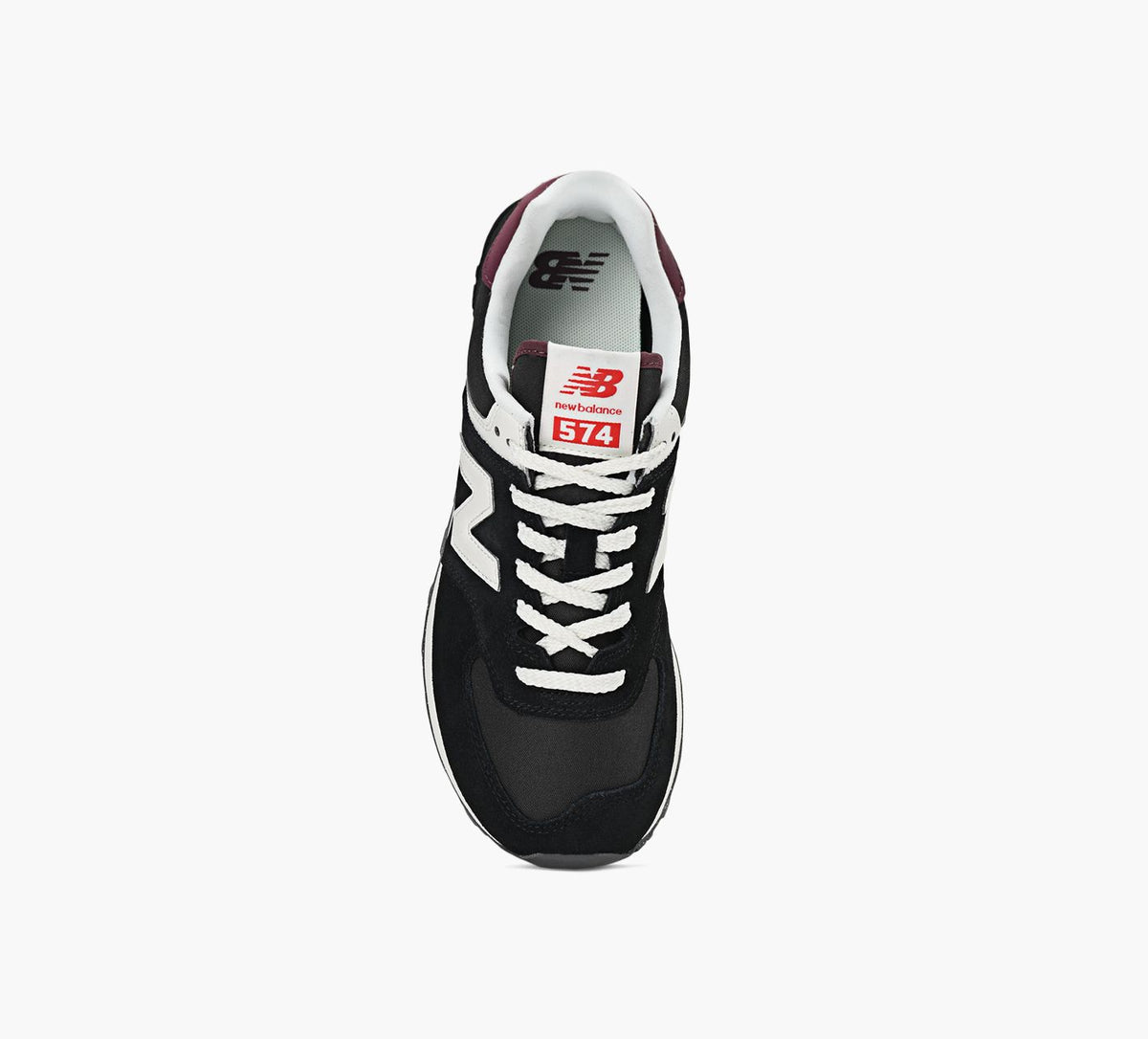 NEW BALANCE 574 en NOIR vue 1c