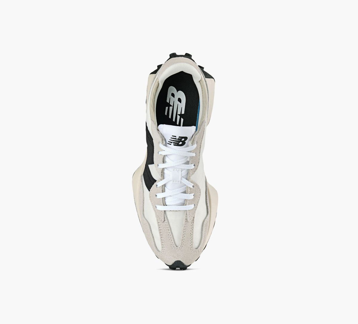 NEW BALANCE 327 en BLANC vue 1c