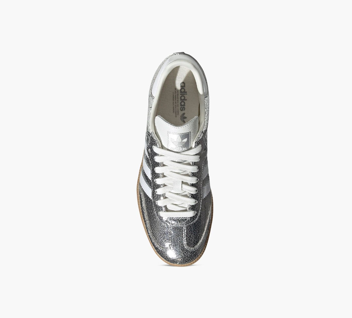 ADIDAS SAMBAOG in SILVER view 1c